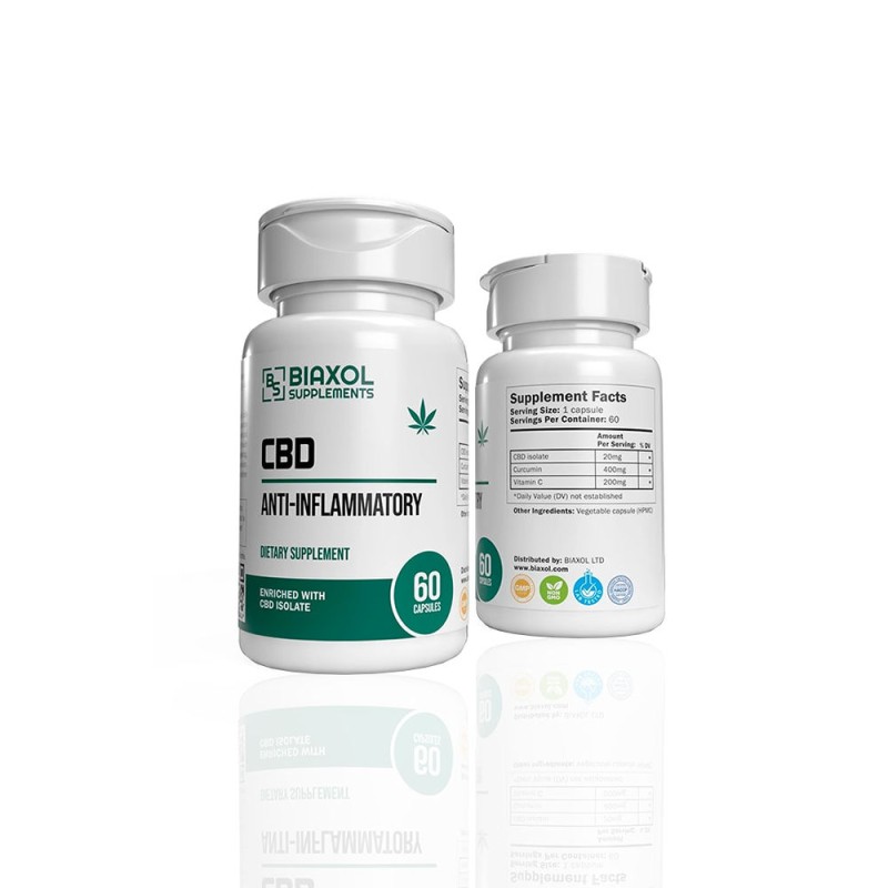 CBD (60 capsules) Biaxol Supplements