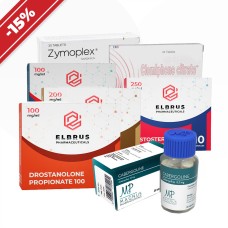 Course for mass: experienced [III]. Testosterone enanthate, trenbolone enanthate, drostanolone and testosterone propionate