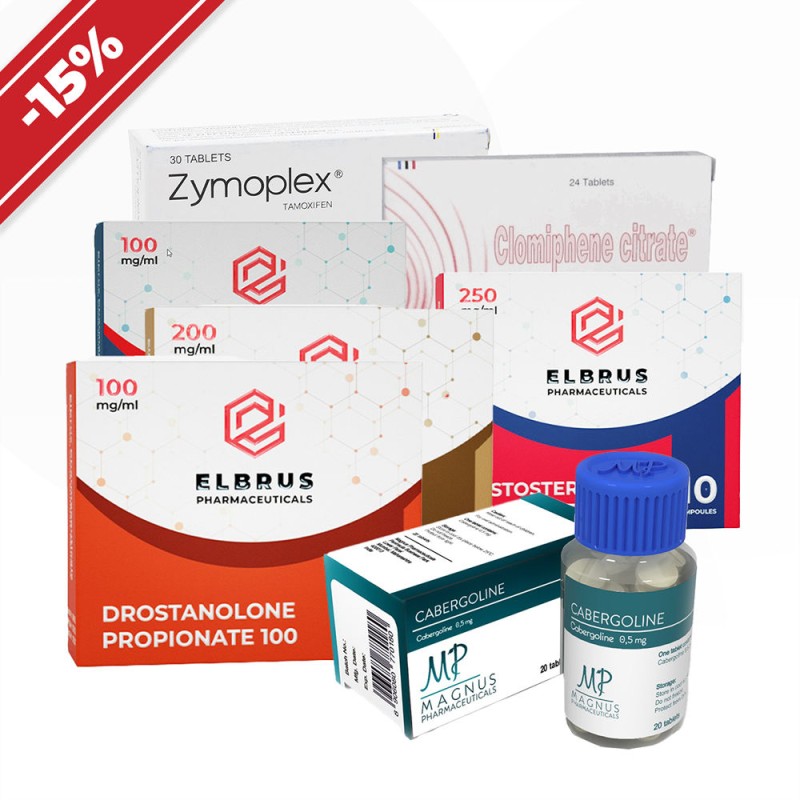 Course for mass: experienced [III]. Testosterone enanthate, trenbolone enanthate, drostanolone and testosterone propionate