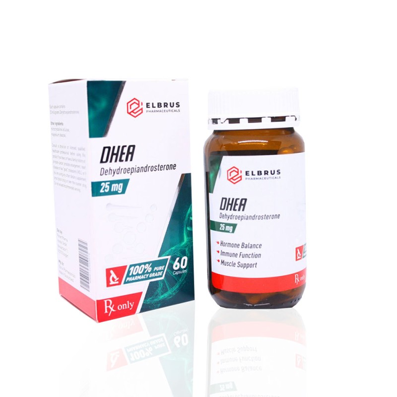 DHEA (Dehydroepiandrosteron) 25 mg Elbrus Pharmaceuticals