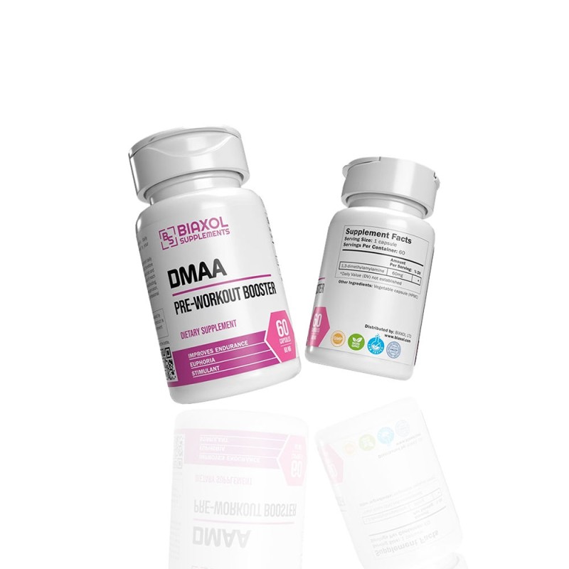 DMAA 60 mg Biaxol Supplements