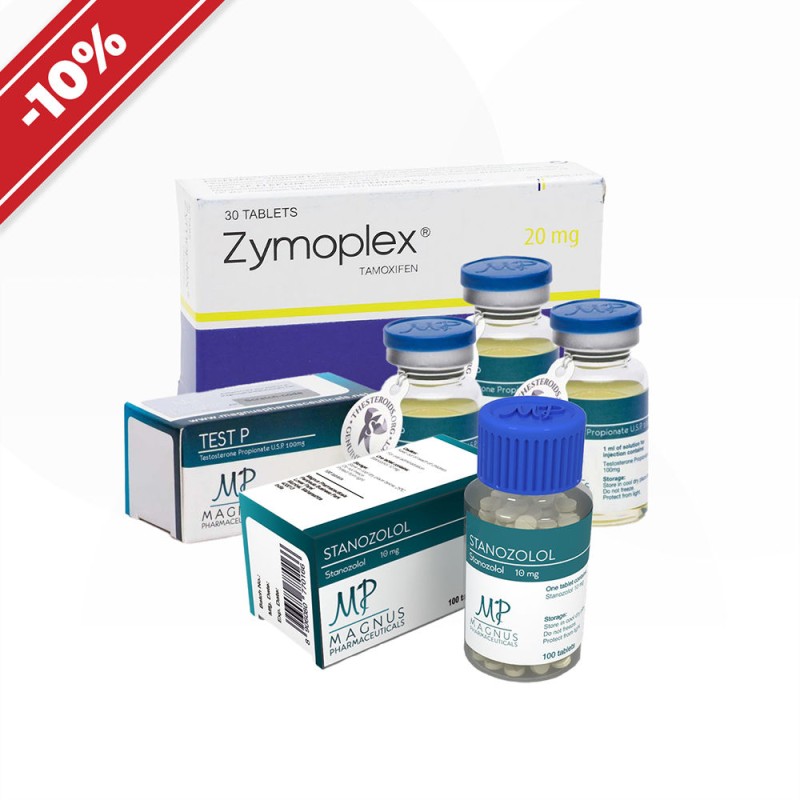 Drying course. Winstrol + Testosterone