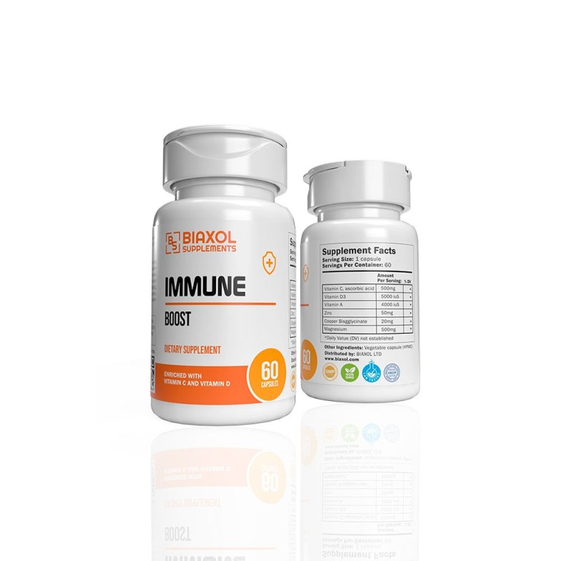 Immune Boost (60 capsules) Biaxol Supplements