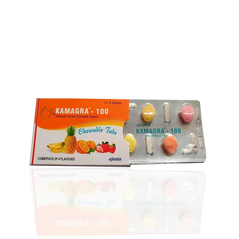Kamagra Chewable 100 mg Ajanta Pharma