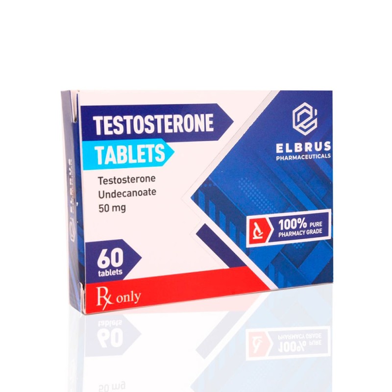 Testosterone Tablets 50 mg Elbrus Pharmaceuticals